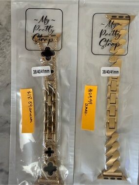 Gold-Tone Bracelet Watch Band for 38/40/41mm
